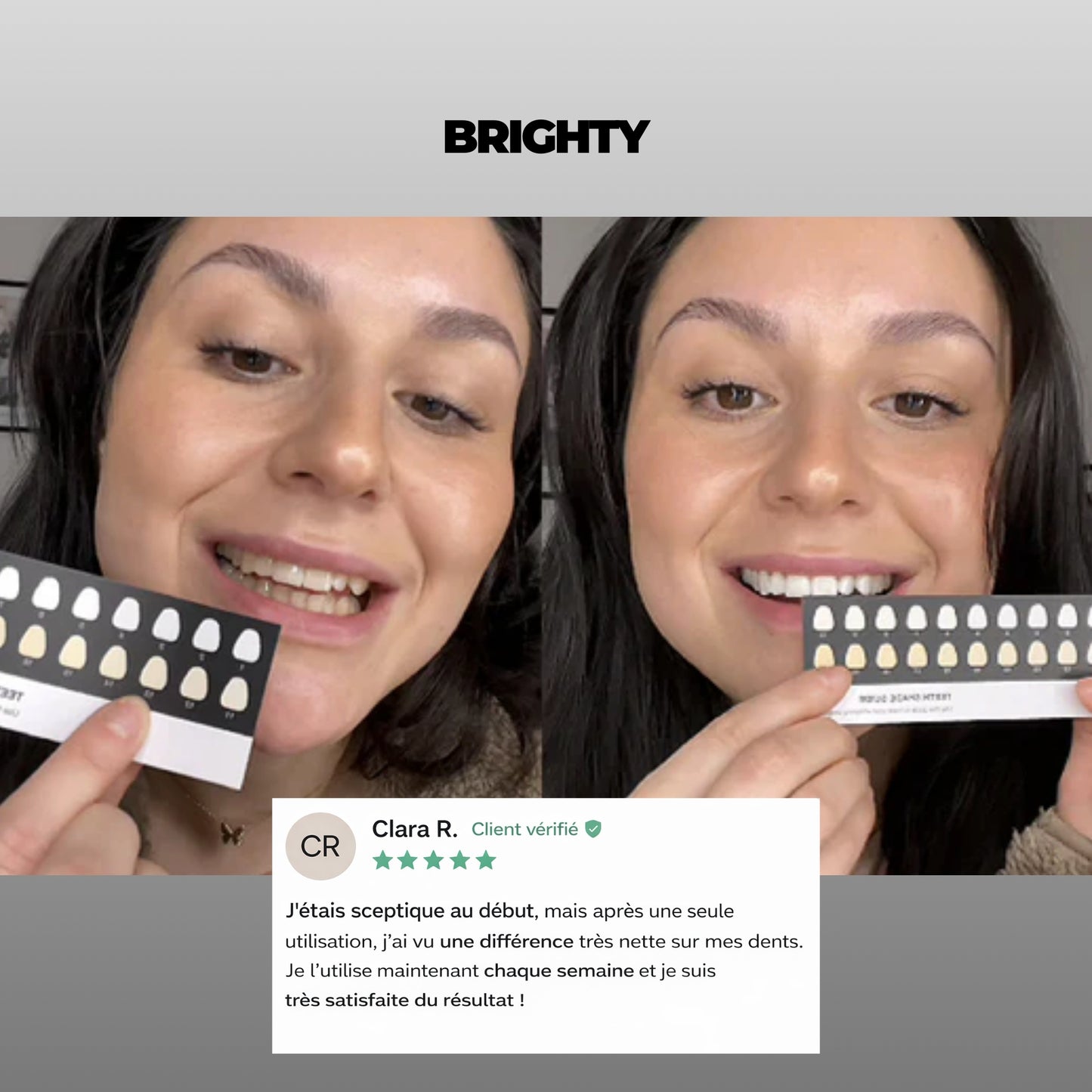 BRIGHTY™ Bandes blanchissantes